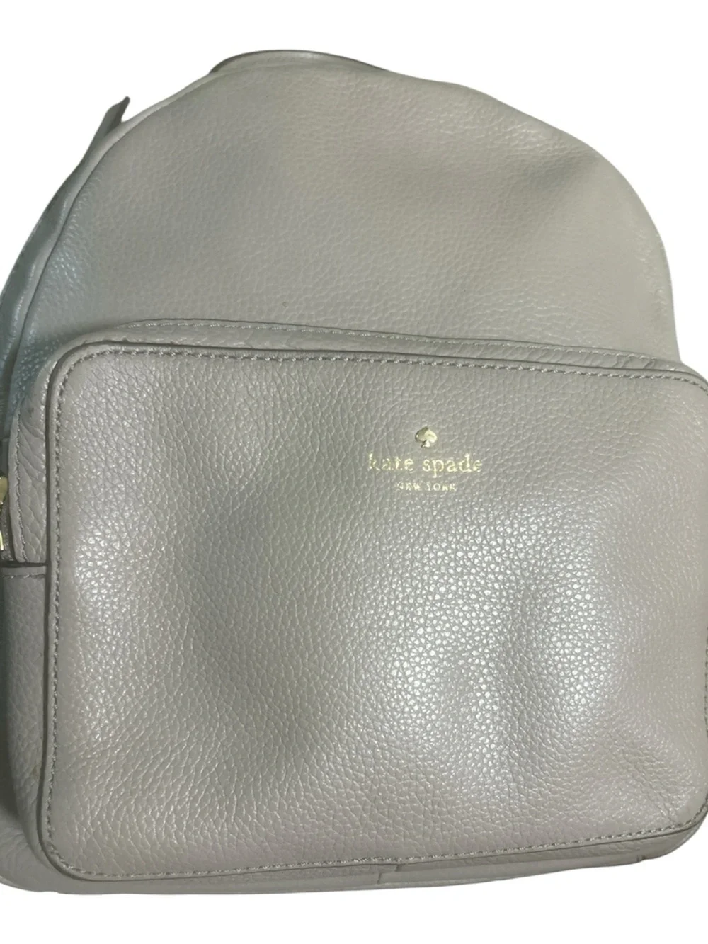 Kate Spade Mini Larchmont Backpack Gray